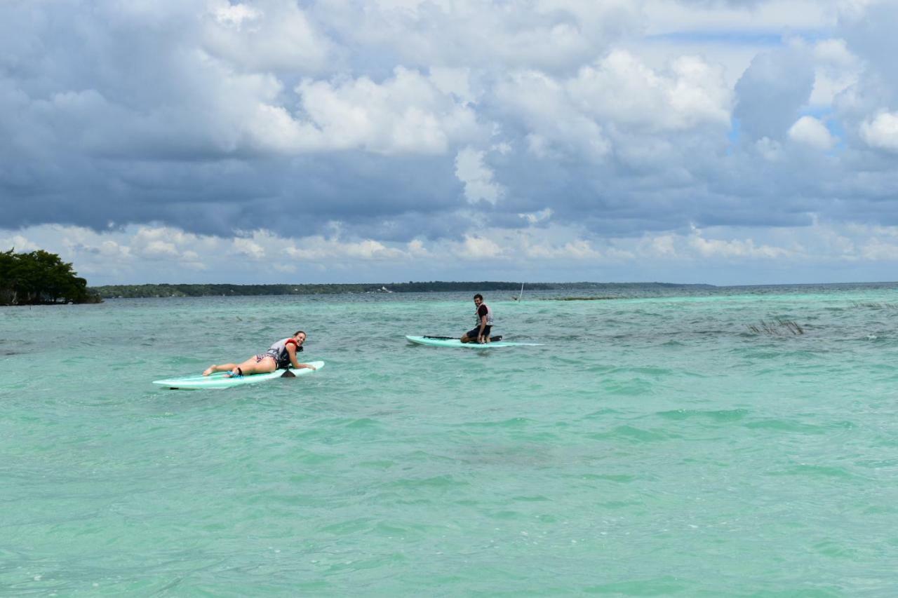 Casa Maya Blue Hotel Bacalar Eksteriør billede