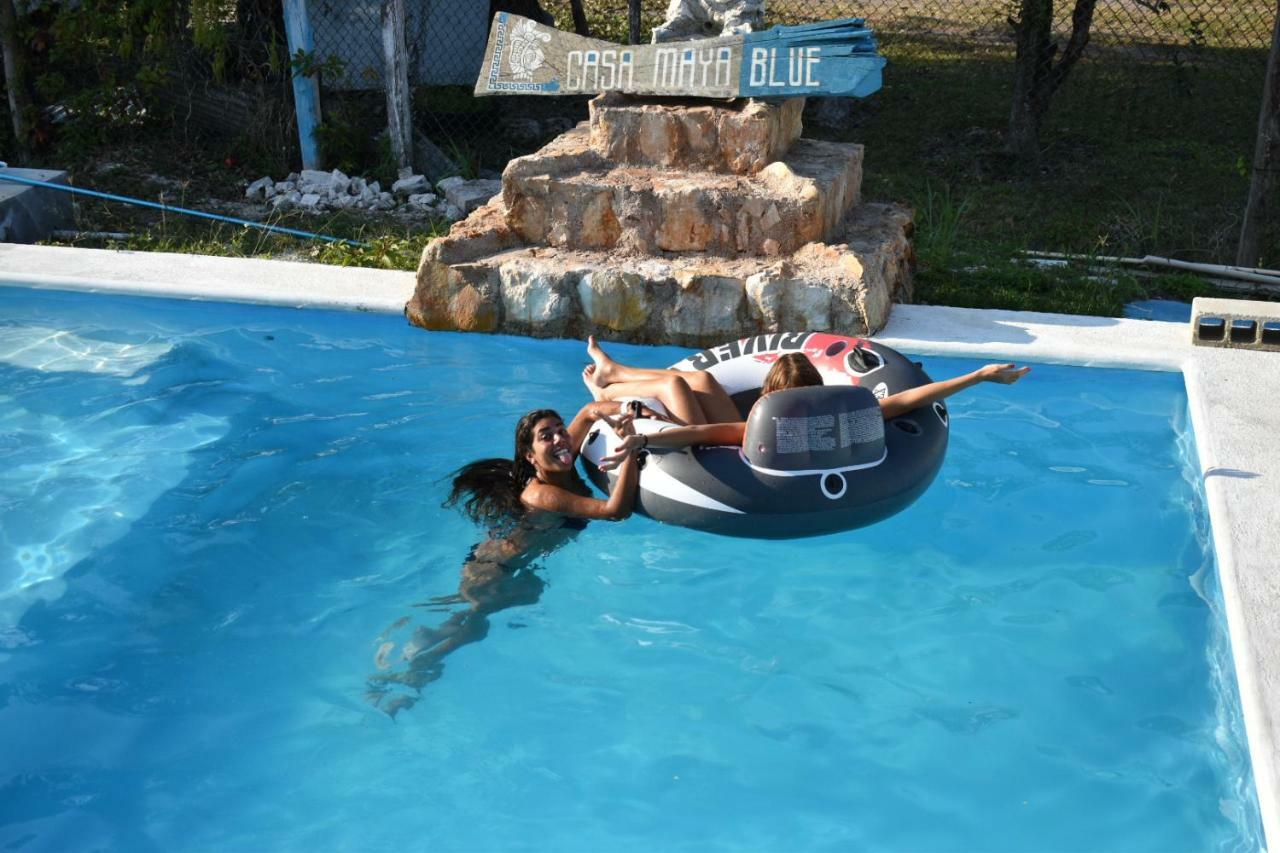 Casa Maya Blue Hotel Bacalar Eksteriør billede